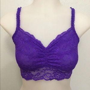 VS Pink Purple Bralette